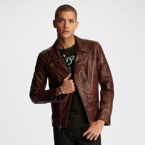 John Varvatos Lether Jacket - New